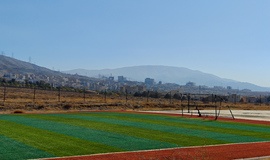 تصاویر زمین چمن استخر دانشگاه هنر کرج