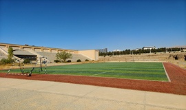 تصاویر زمین چمن استخر دانشگاه هنر کرج