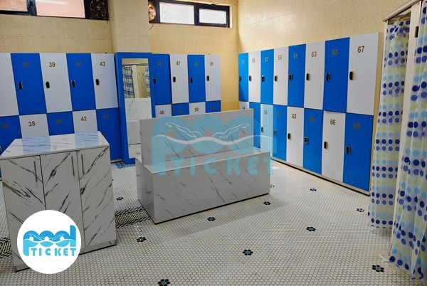 عکس سالن رختکن استخر تختی کرج