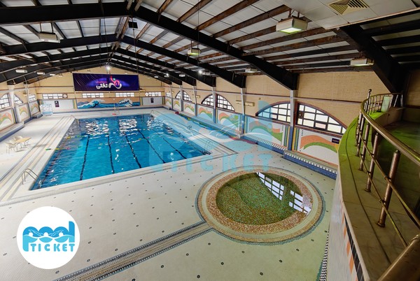 تصاویر محوطه استخر تختی کرج