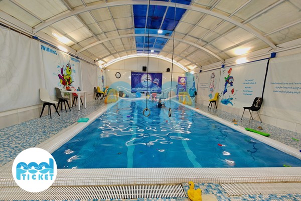 عکس استخر و مهد شنای باغ سبز لاکی تهران