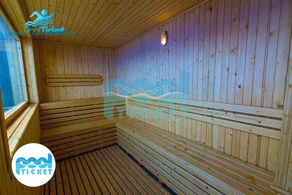 سونای خشک استخر چهار فصل كانون قدس تهران عکس 