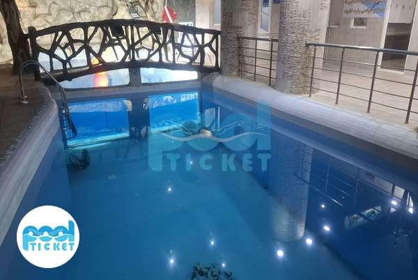 عکس ها استخر آبدرمانی استخر دلفین سفید تبریز