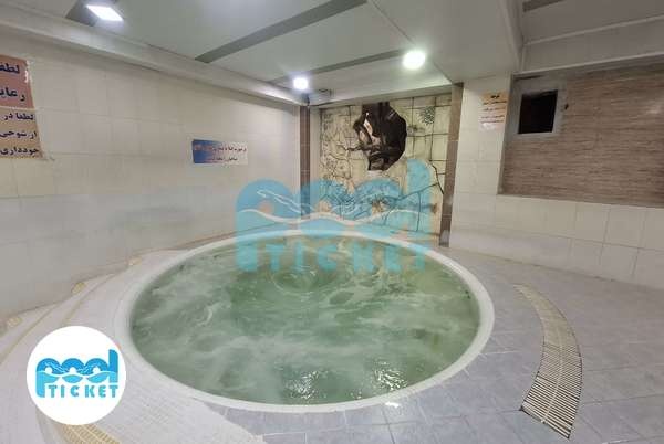 تصویر جکوزی استخر دلفین سفید تبریز