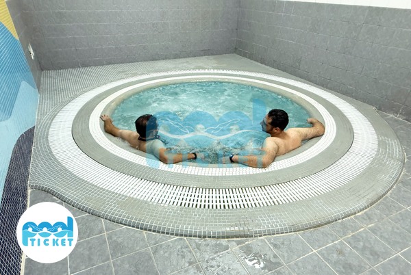 جکوزی استخر دارآباد تهران عکس