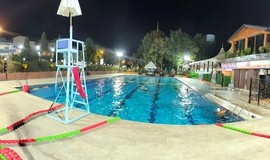  عکس استخر روباز بانک سپه تهران (مطهری)